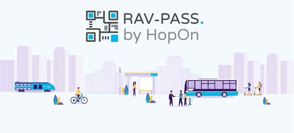 ravpass by hopon ilustration